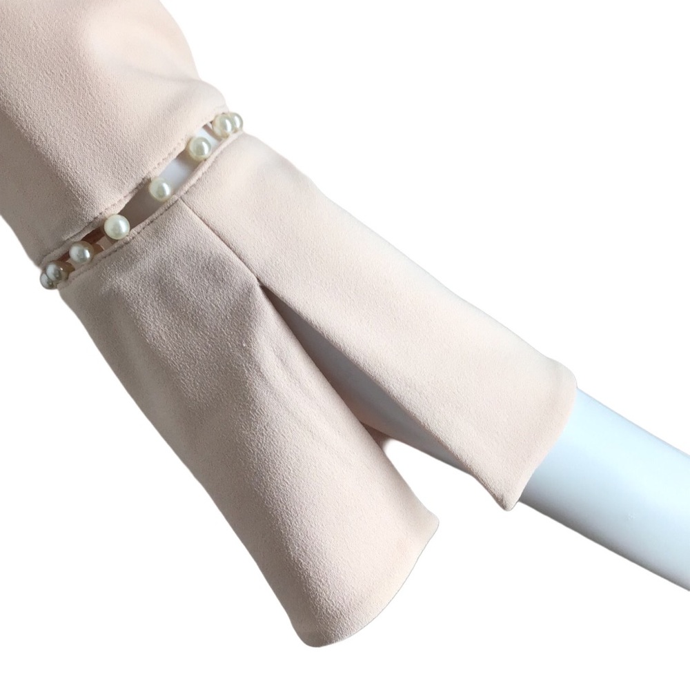 EUC Calvin Klein Pearl Sleeves Dress 10
